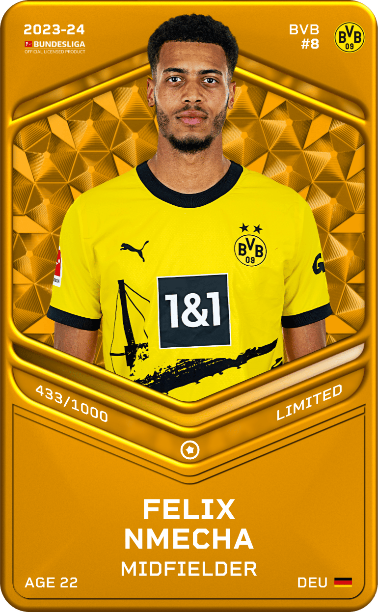 Felix Nmecha 2023-24 • Limited 433/1000
