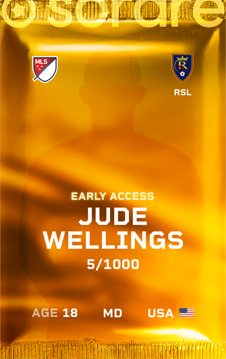 Jude Wellings 2025-26 • Limited 5/1000