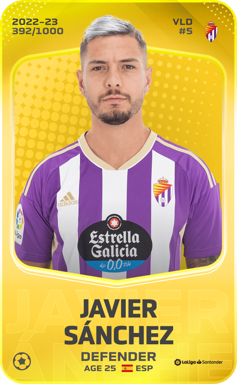 Javier Sánchez 2022-23 • Limited 392/1000