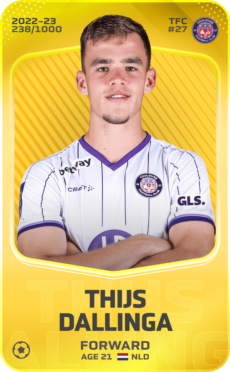 Thijs Dallinga 2022-23 • Limited 238/1000