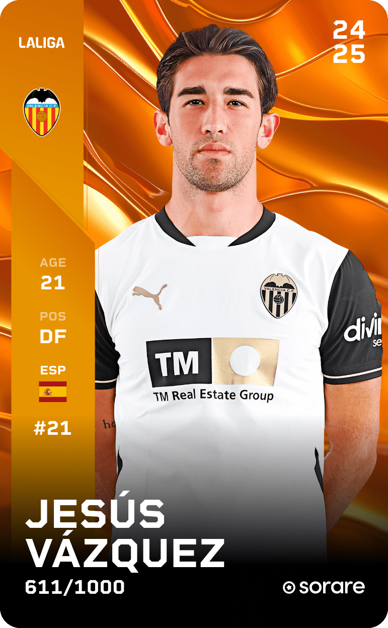 Jesús Vázquez 2024-25 • Limited 611/1000