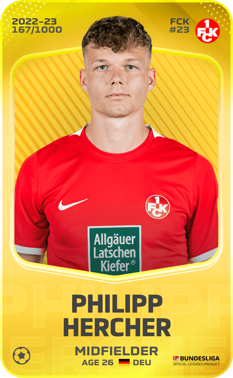 Philipp Hercher 2022-23 • Limited 167/1000