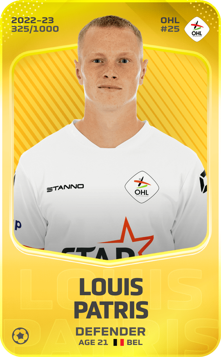 Louis Patris 2022-23 • Limited 325/1000