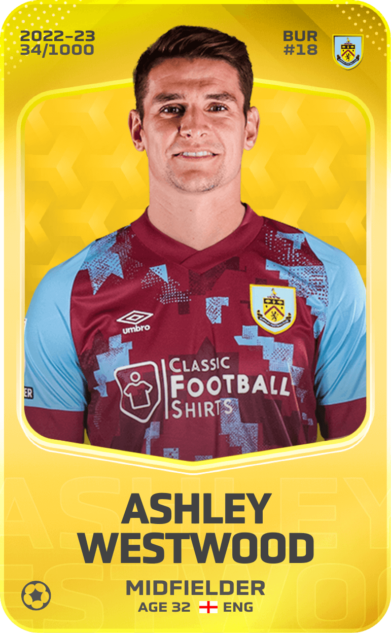 Ashley Westwood 2022-23 • Limited 34/1000