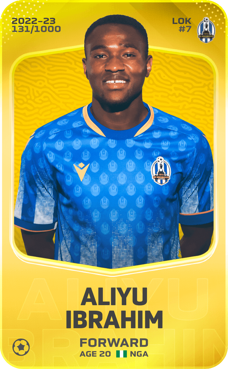 Aliyu Ibrahim 2022-23 • Limited 131/1000
