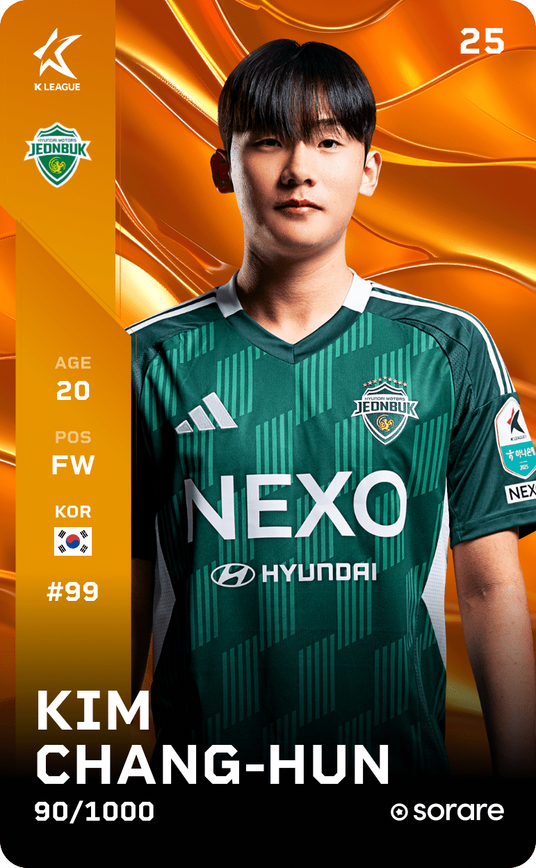 Kim Chang-Hun 2025-26 • Limited 90/1000