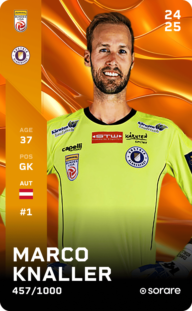 Marco Knaller 2024-25 • Limited 457/1000