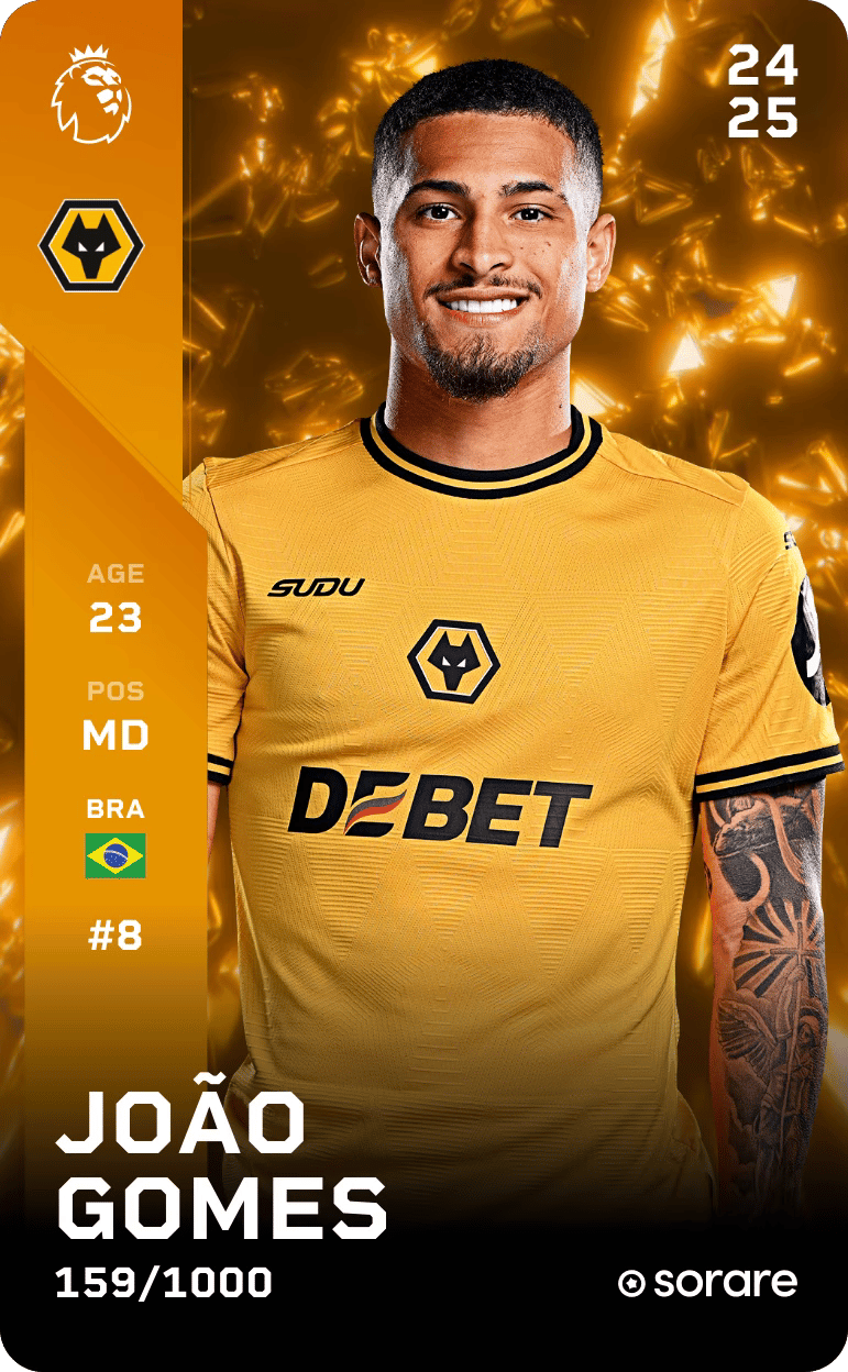 João Gomes 2024-25 • Limited 159/1000