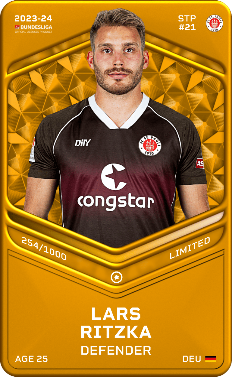 Lars Ritzka 2023-24 • Limited 254/1000
