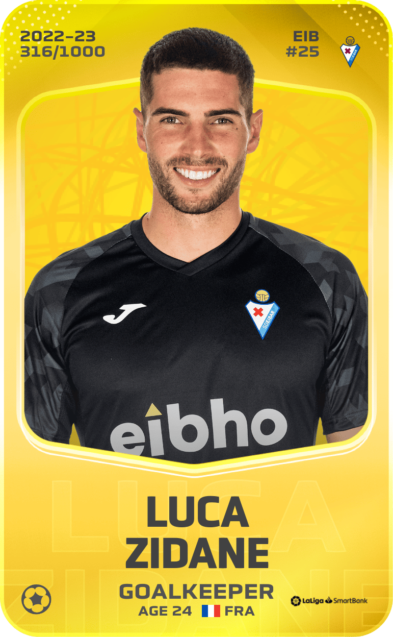 Luca Zidane 2022-23 • Limited 316/1000
