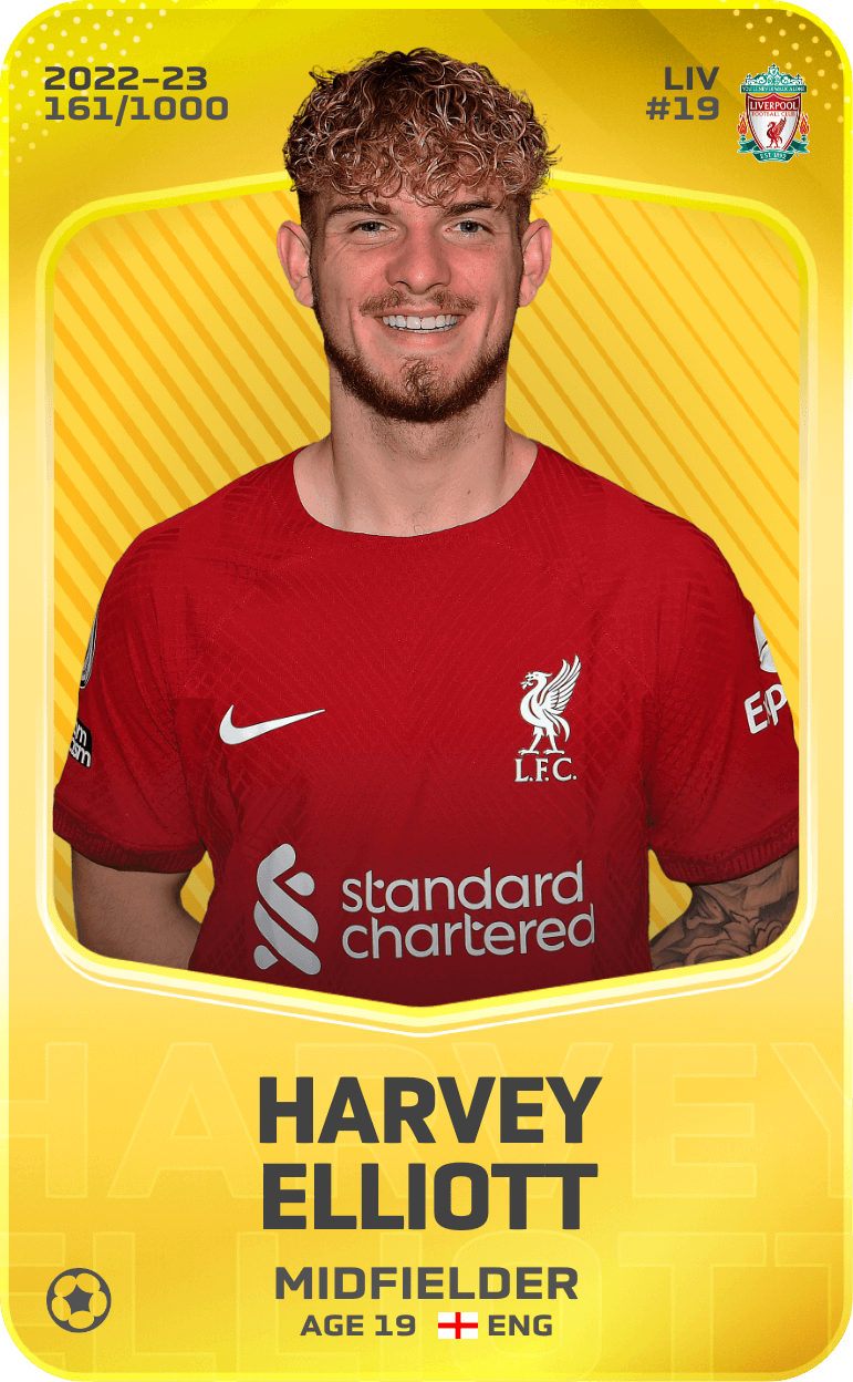 Harvey Elliott 2022-23 • Limited 161/1000