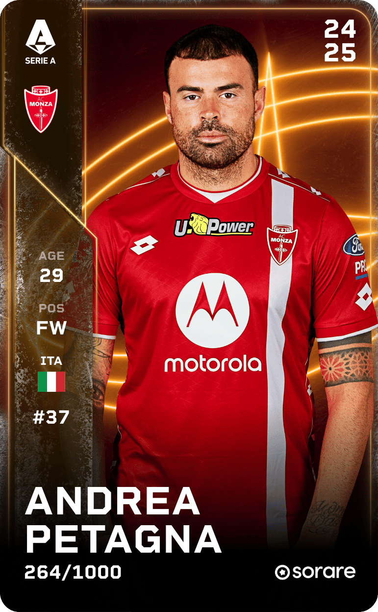 Andrea Petagna 2024-25 • Limited 264/1000