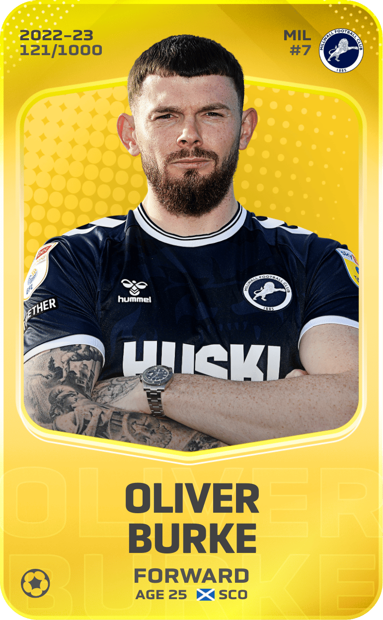 Oliver Burke 2022-23 • Limited 121/1000