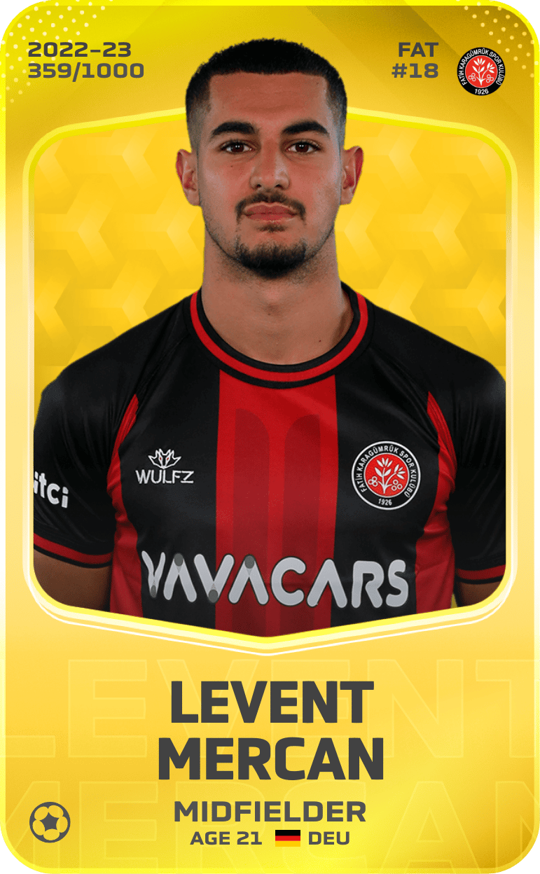 Levent Mercan 2022-23 • Limited 359/1000