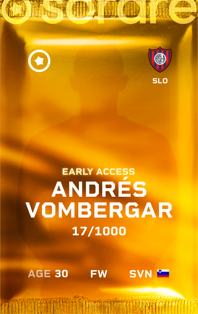 Andrés Vombergar 2025-26 • Limited 17/1000