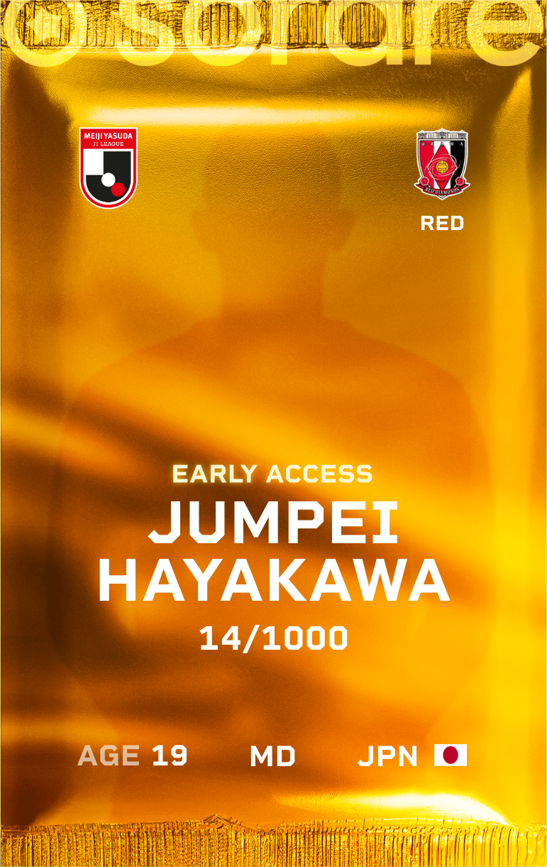 Jumpei Hayakawa 2025-26 • Limited 14/1000