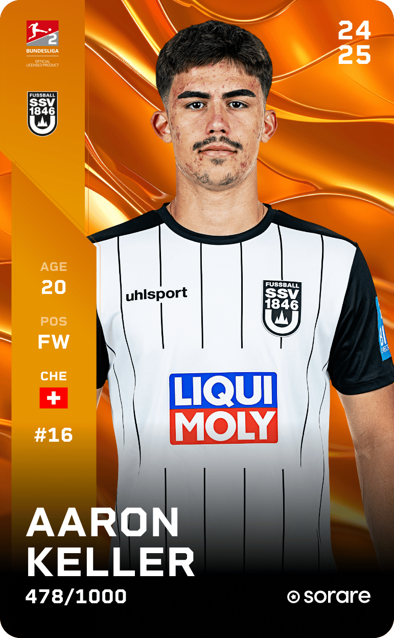 Aaron Keller 2024-25 • Limited 478/1000
