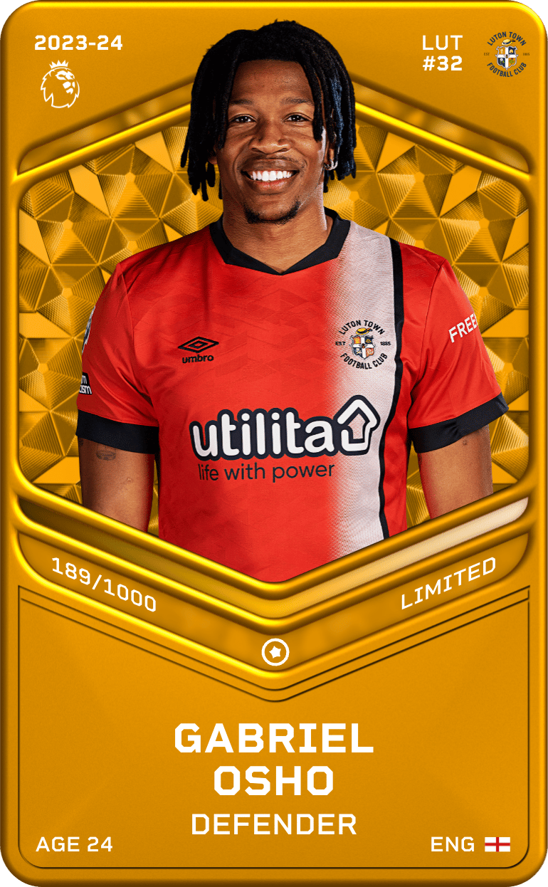 Gabriel Osho 2023-24 • Limited 189/1000