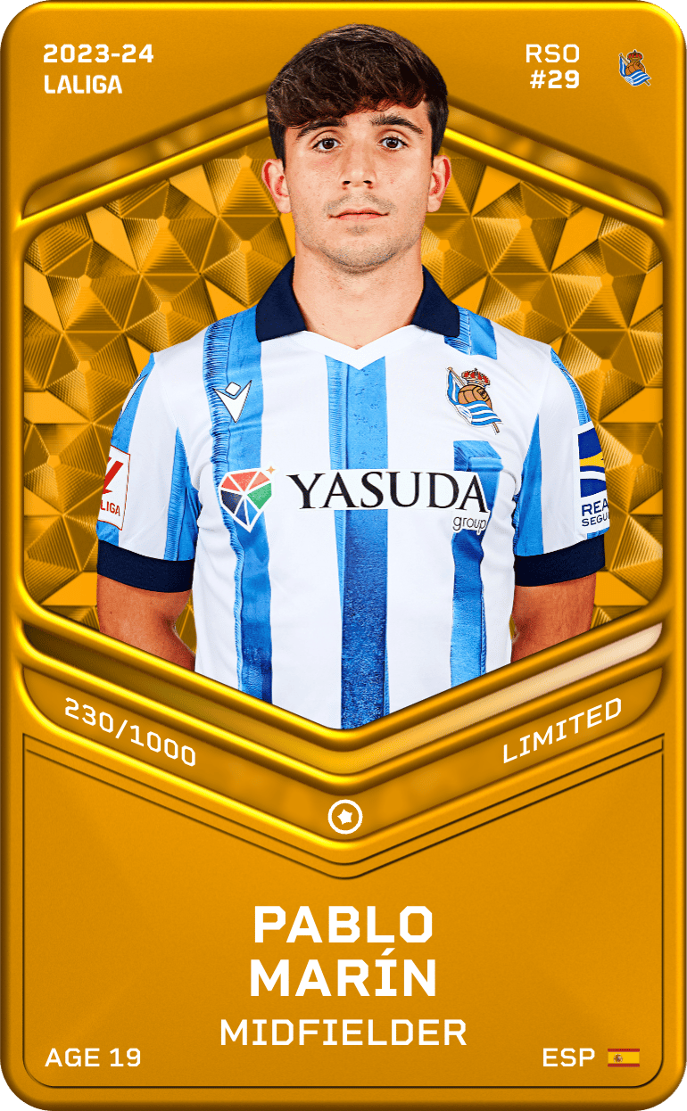 Pablo Marín 2023-24 • Limited 230/1000