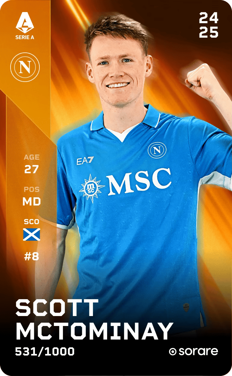 Scott McTominay 2024-25 • Limited 531/1000
