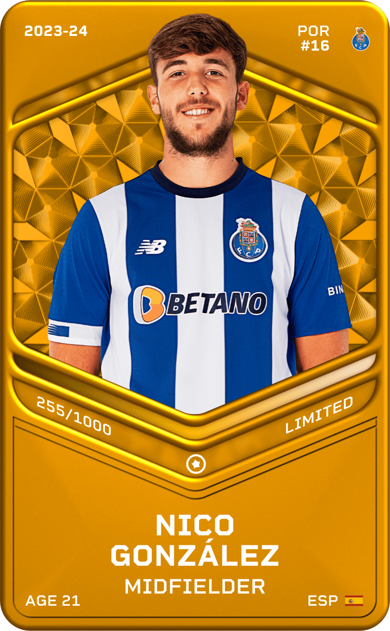 Nico González 2023-24 • Limited 255/1000