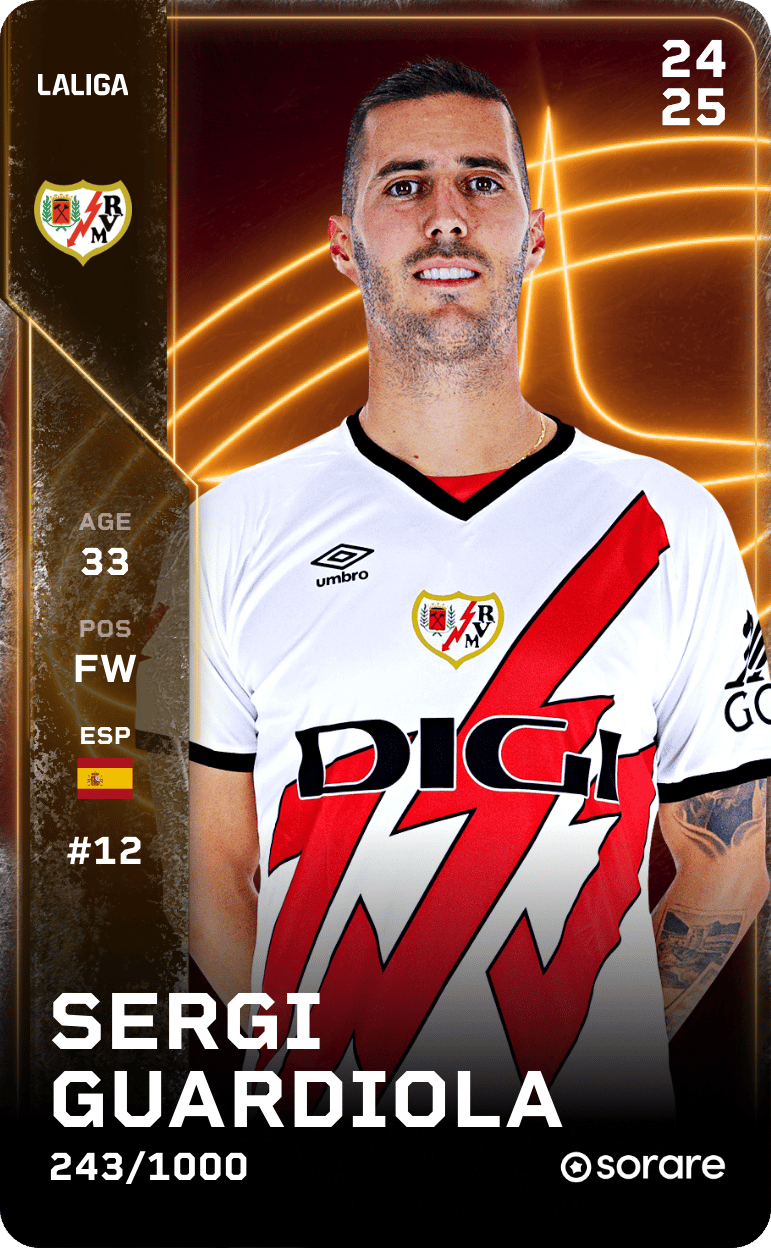 Sergi Guardiola 2024-25 • Limited 243/1000