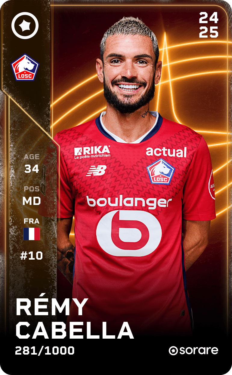 Rémy Cabella 2024-25 • Limited 281/1000