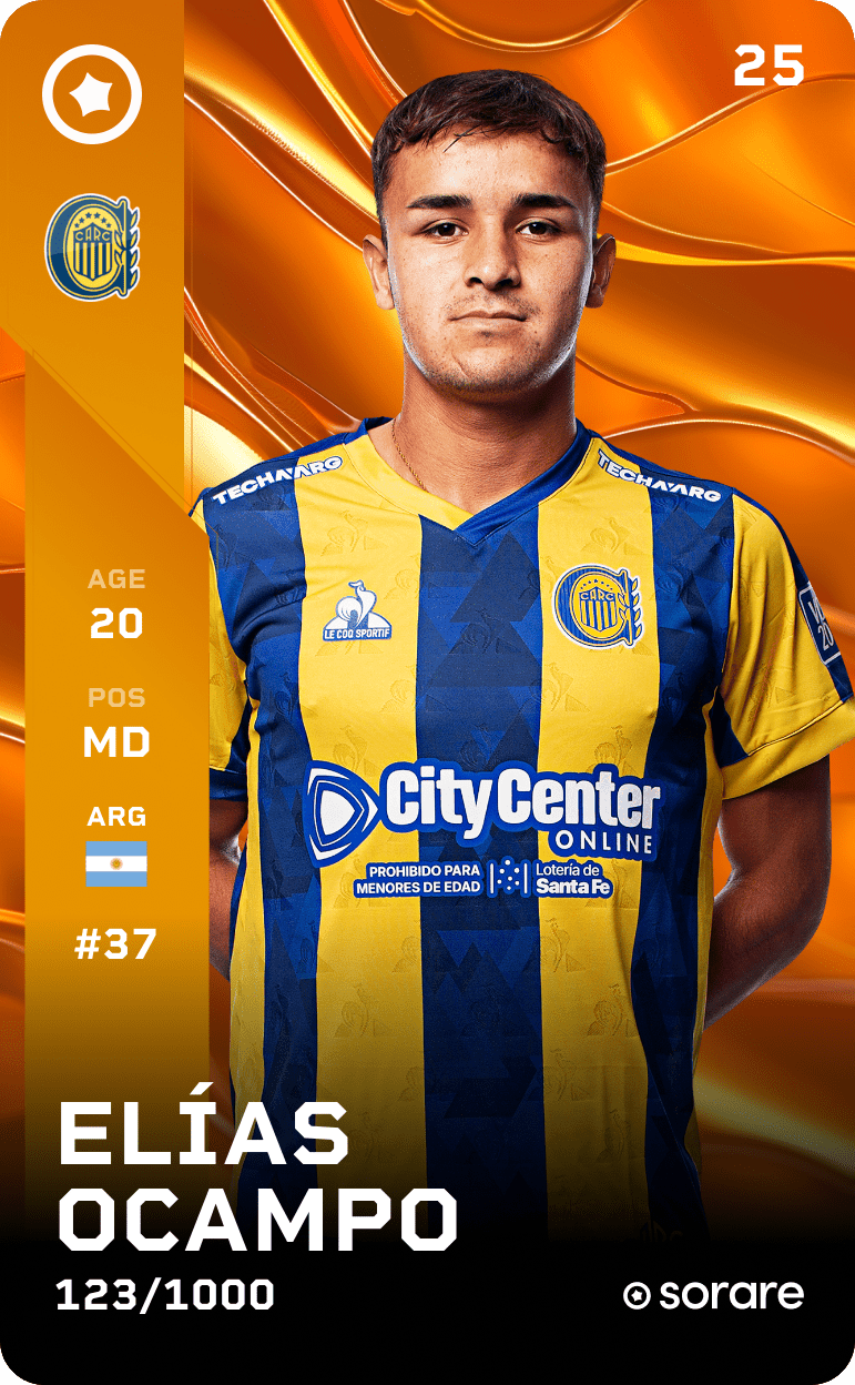 Elías Ocampo 2025-26 • Limited 123/1000