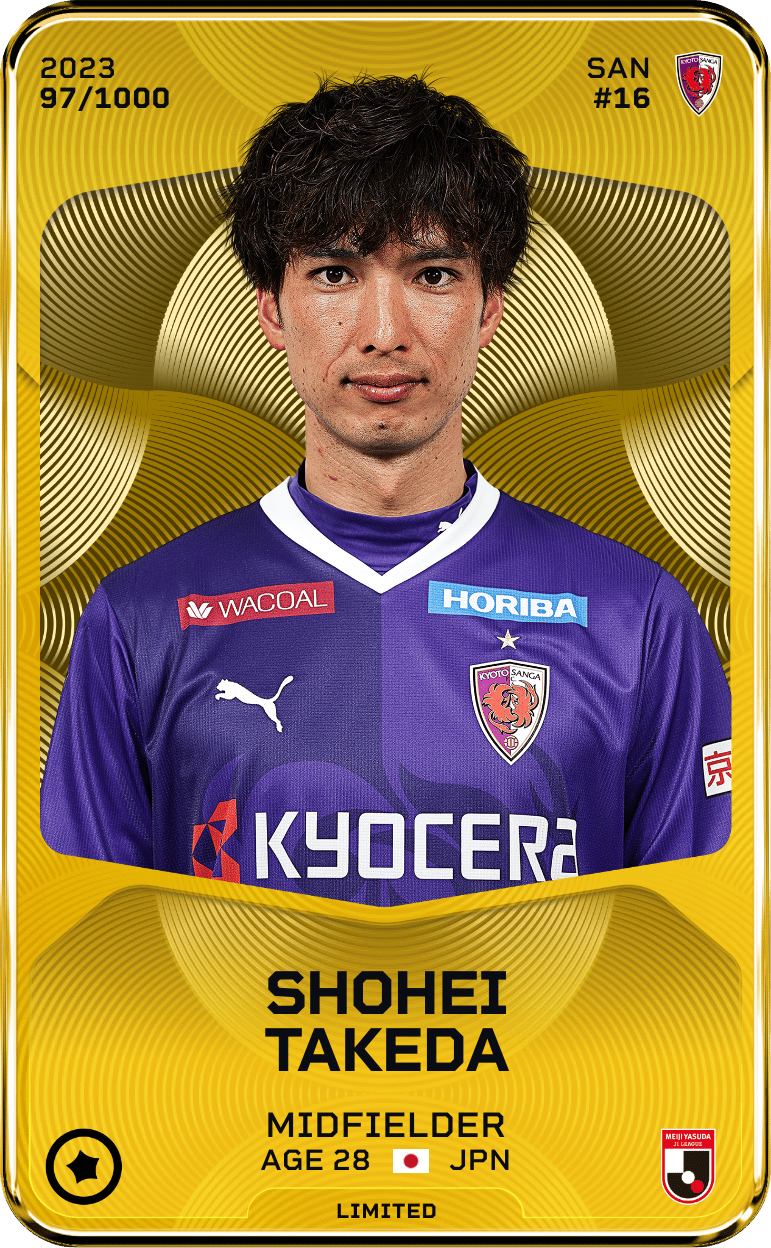 Shohei Takeda 2023-24 • Limited 97/1000
