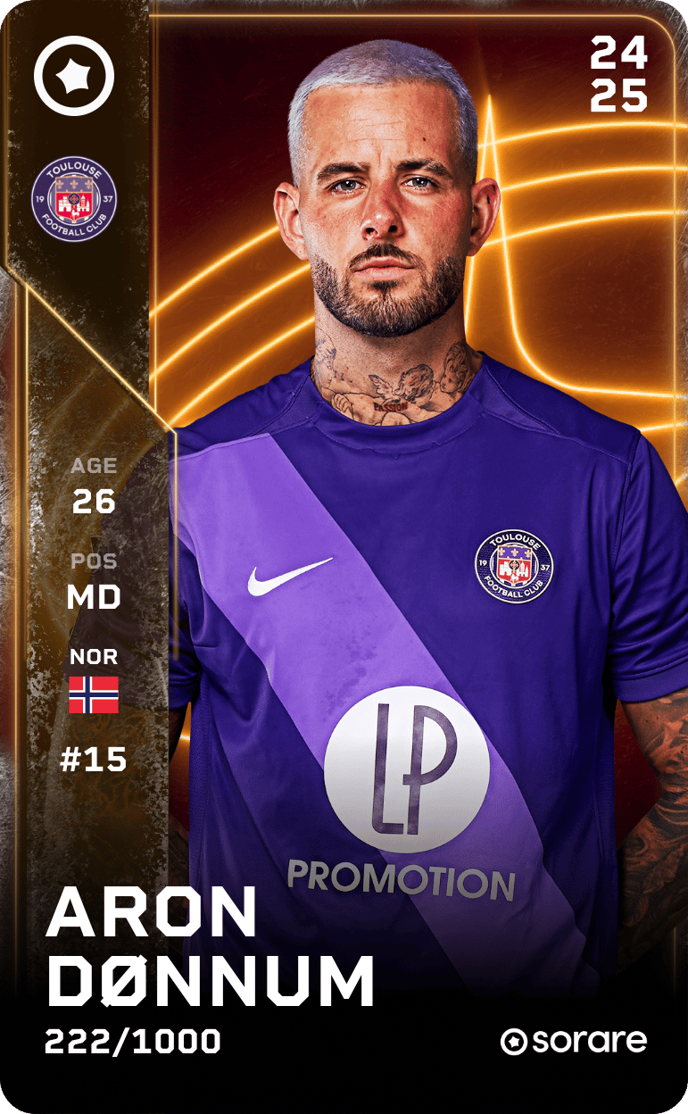 Aron Dønnum 2024-25 • Limited 222/1000
