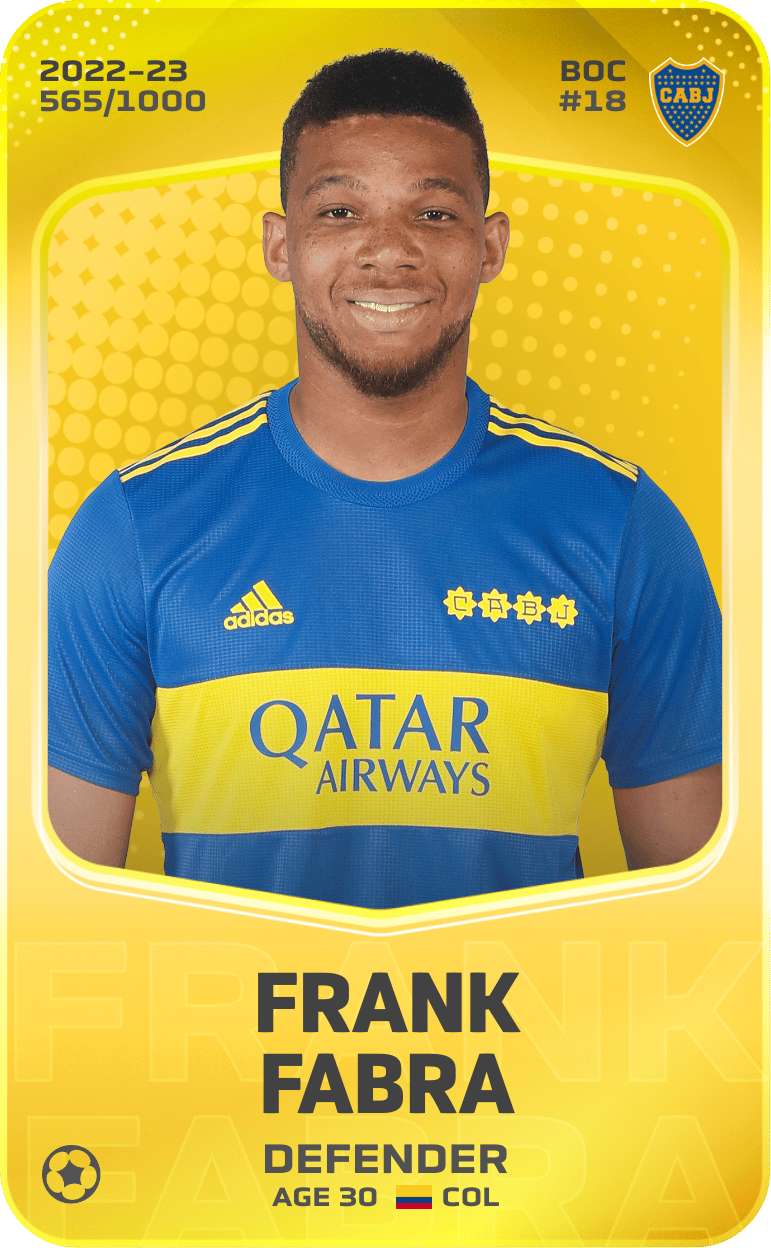 Frank Fabra 2022-23 • Limited 565/1000