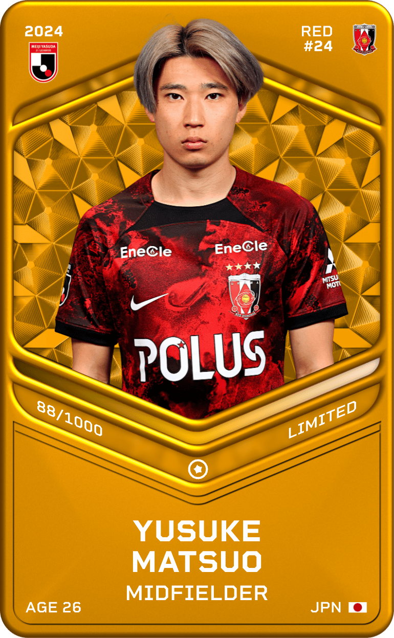 Yusuke Matsuo 2024-25 • Limited 88/1000