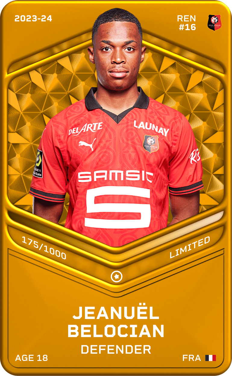 Jeanuël Belocian 2023-24 • Limited 175/1000