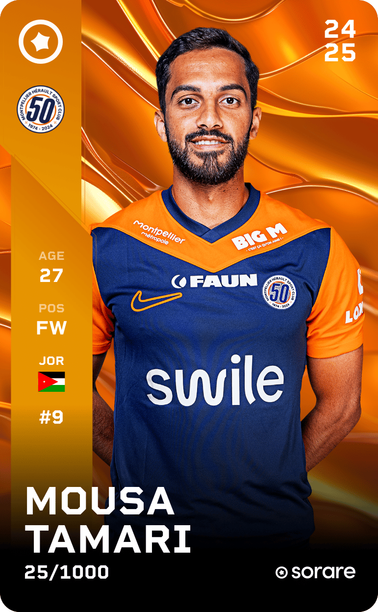 Mousa Tamari 2024-25 • Limited 25/1000