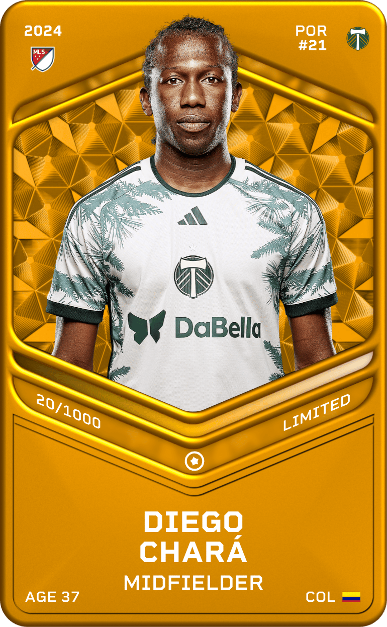 Diego Chará 2024-25 • Limited 20/1000