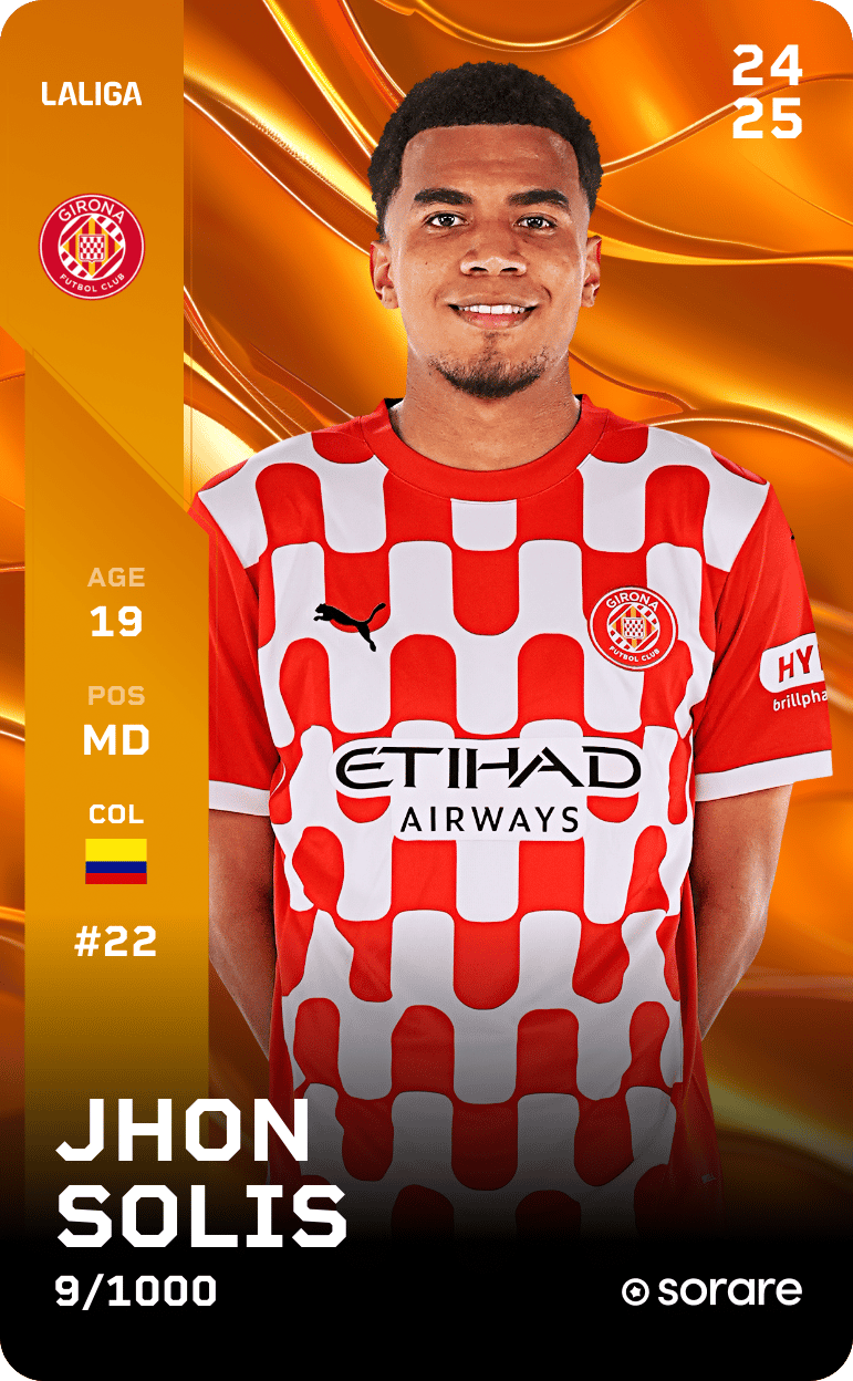 Jhon Solis 2024-25 • Limited 9/1000