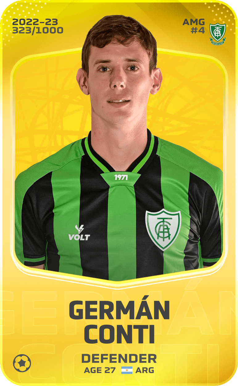 Germán Conti 2022-23 • Limited 323/1000