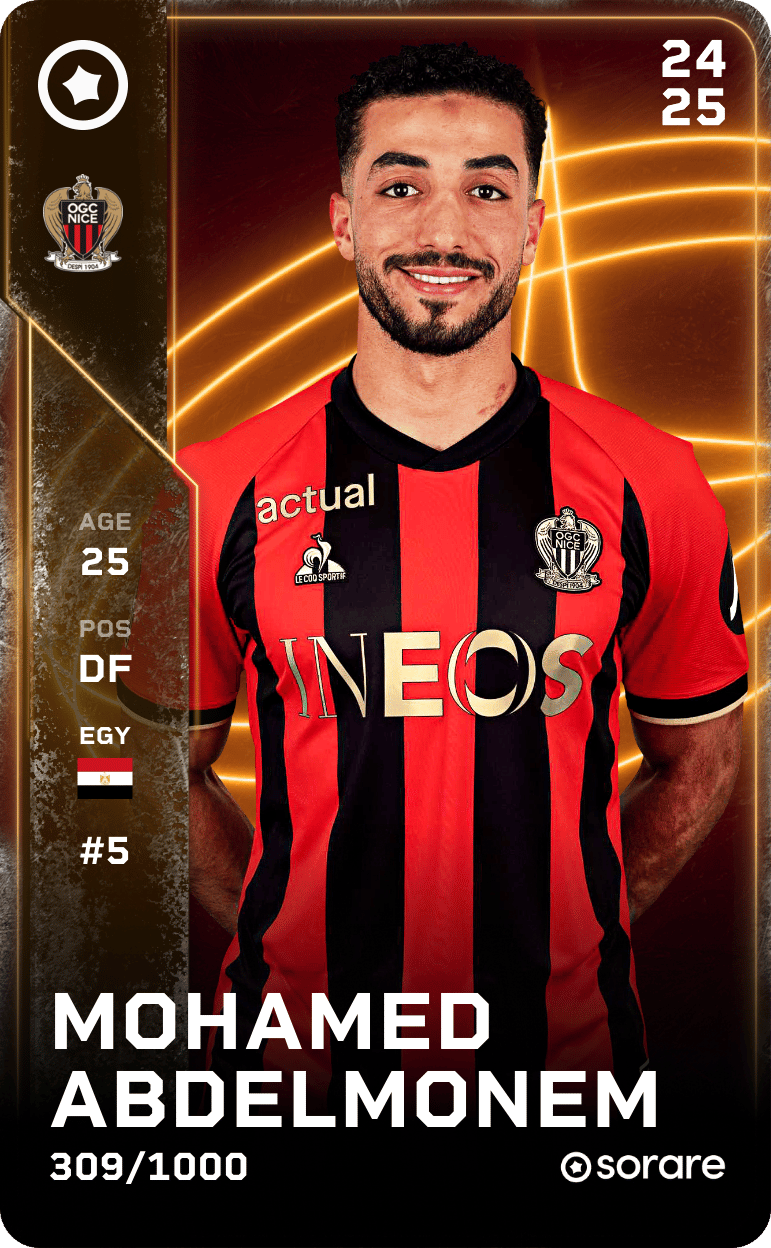 Mohamed Abdelmonem 2024-25 • Limited 309/1000