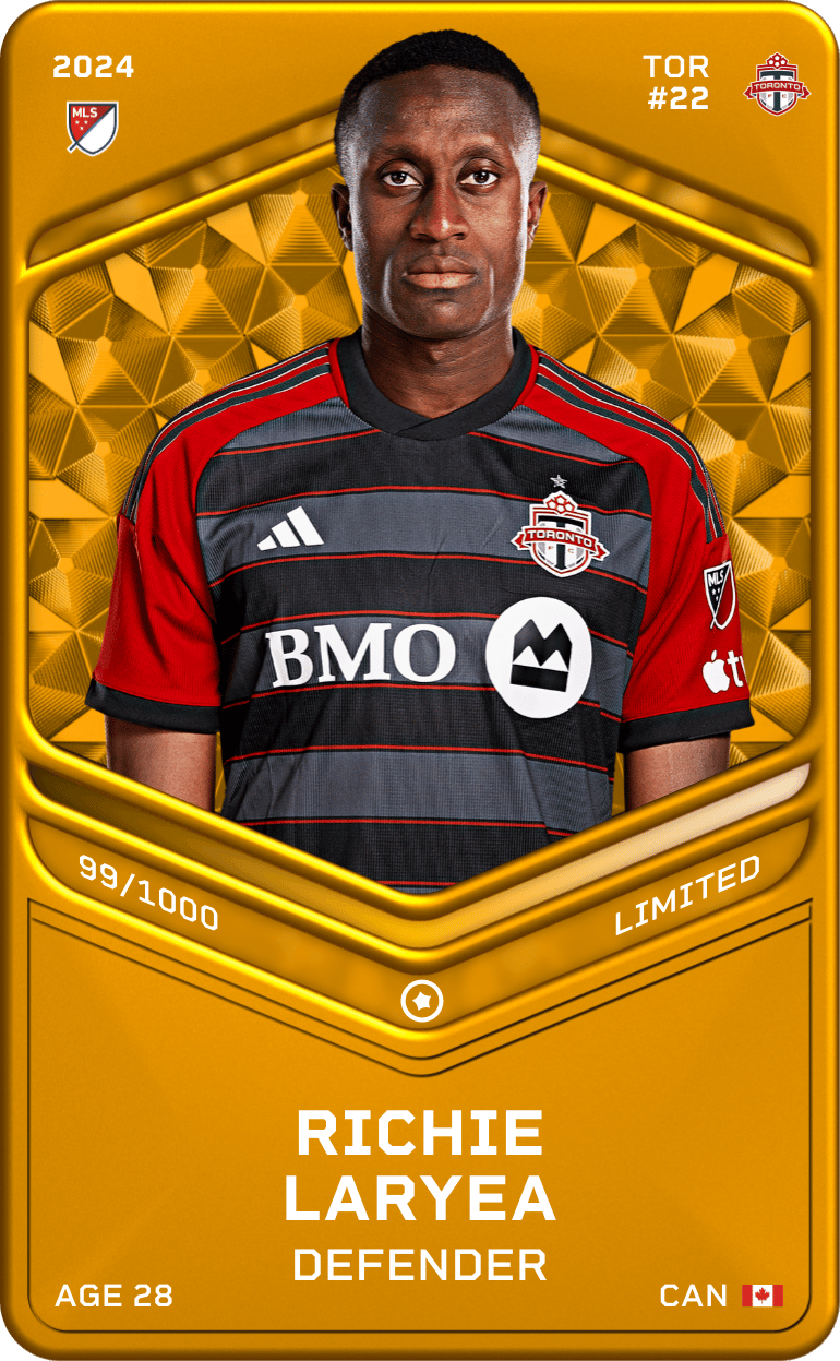 Richie Laryea 2024-25 • Limited 99/1000