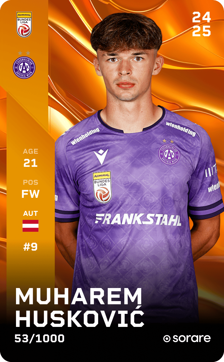 Muharem Huskovic 2024-25 • Limited 53/1000