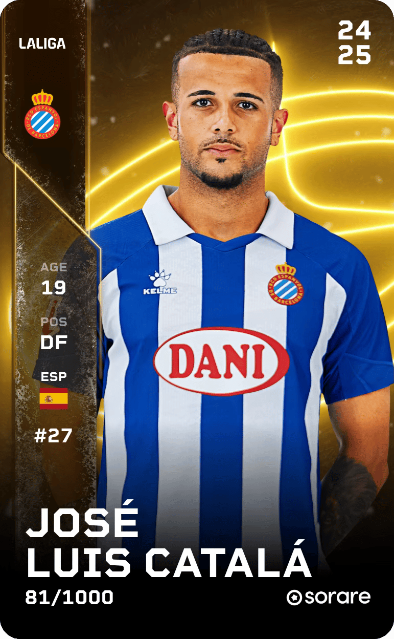 José Luis Català 2024-25 • Limited 81/1000