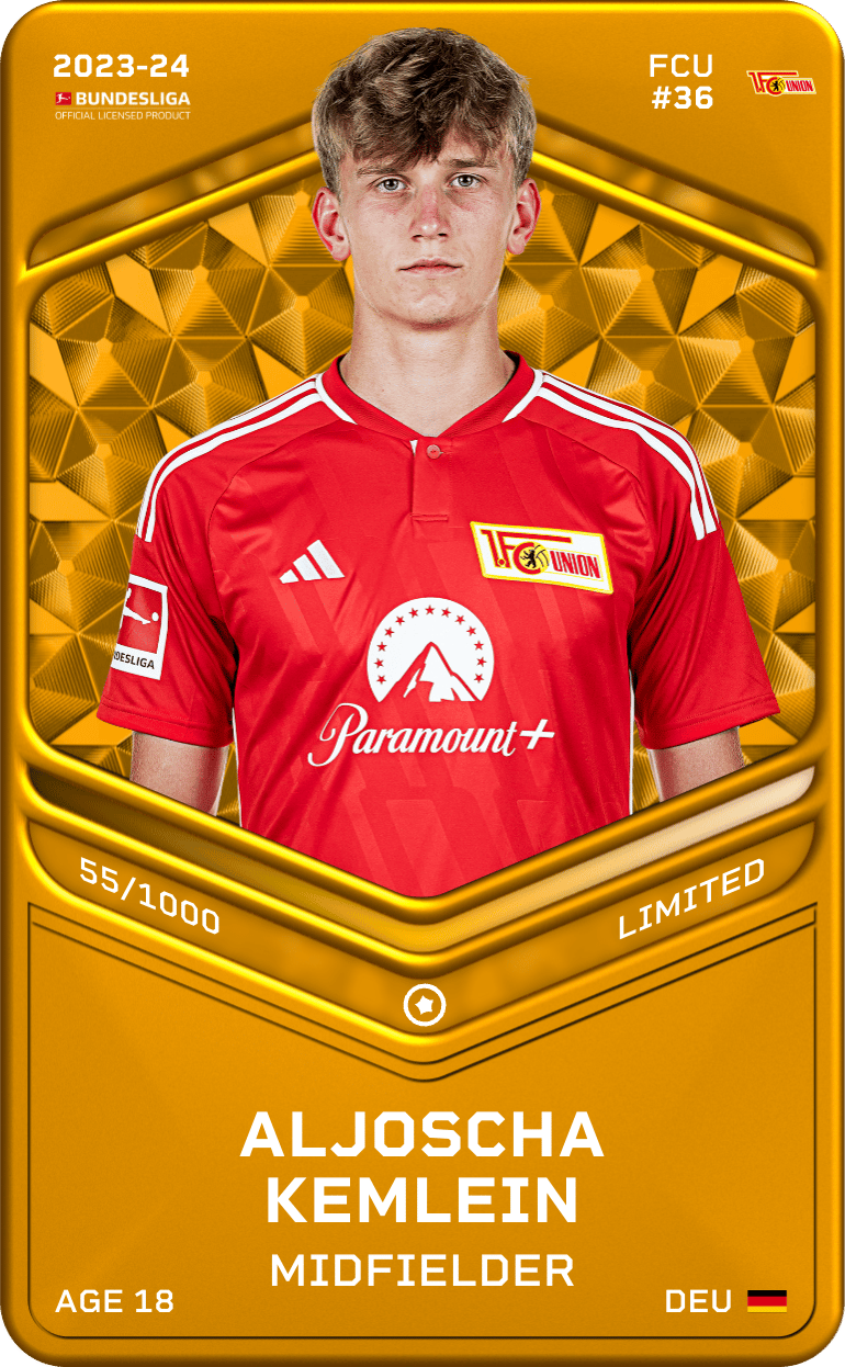Aljoscha Kemlein 2023-24 • Limited 55/1000