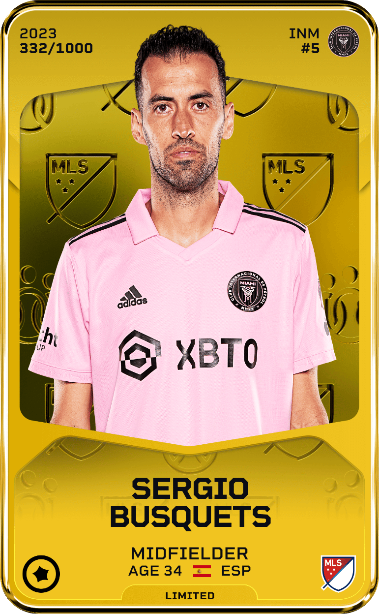 Sergio Busquets 2023-24 • Limited 332/1000