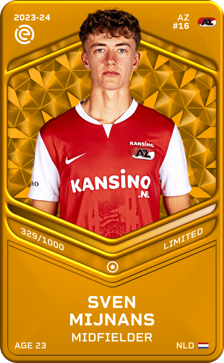 Sven Mijnans 2023-24 • Limited 329/1000