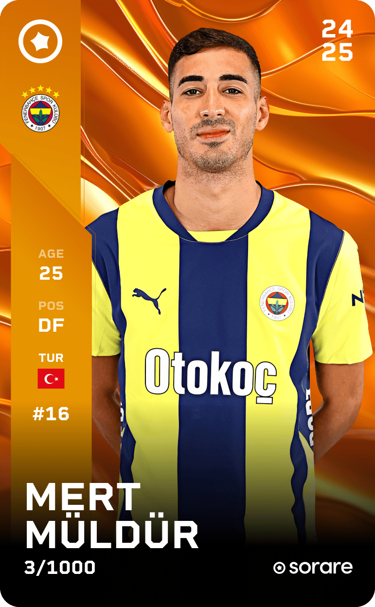 Mert Müldür 2024-25 • Limited 3/1000