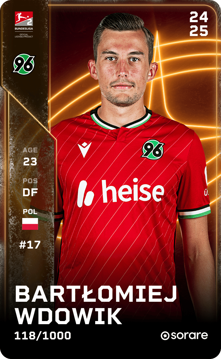 Bartłomiej Wdowik 2024-25 • Limited 118/1000