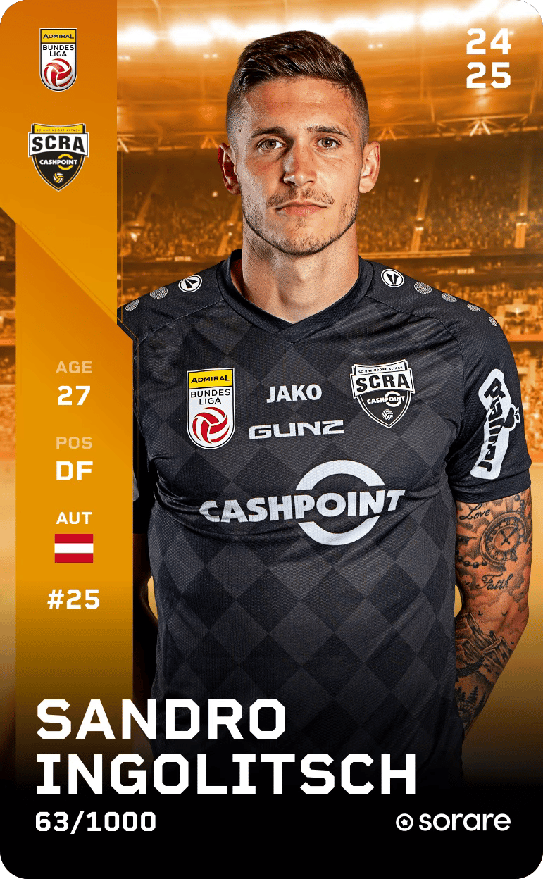 Sandro Ingolitsch 2024-25 • Limited 63/1000