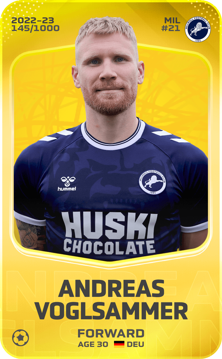 Andreas Voglsammer 2022-23 • Limited 145/1000