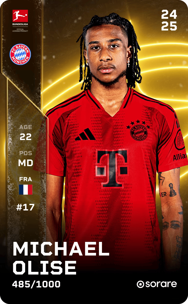 Michael Olise 2024-25 • Limited 485/1000