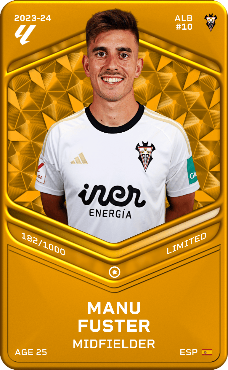 Manu Fuster 2023-24 • Limited 182/1000